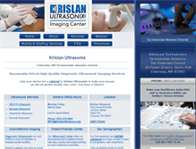 Tablet Screenshot of krislanultrasonix.com